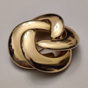 Dior by Grosse, Germany Modernist Love/Eternity Knot Pin Brooch